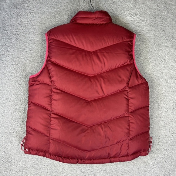 Vintage L.L. Bean Reversible Puffer Vest | Red | Women's M - Picture 4 of 5